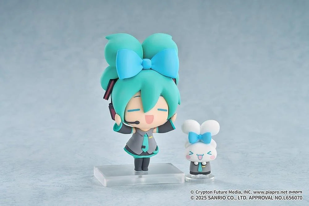 Vocaloid Hatsune Miku x Cinnamoroll Chibi Figure Set