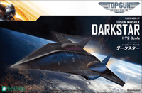 Top Gun Maverick Darkstar 1/72 Scale Model Kit