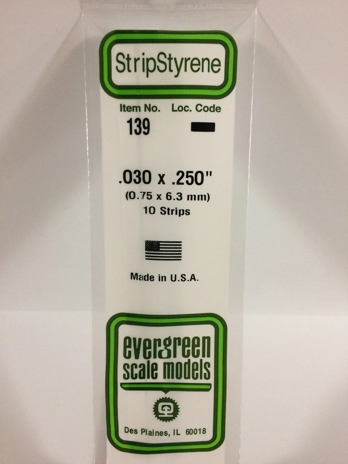 .030 X .250 Strips