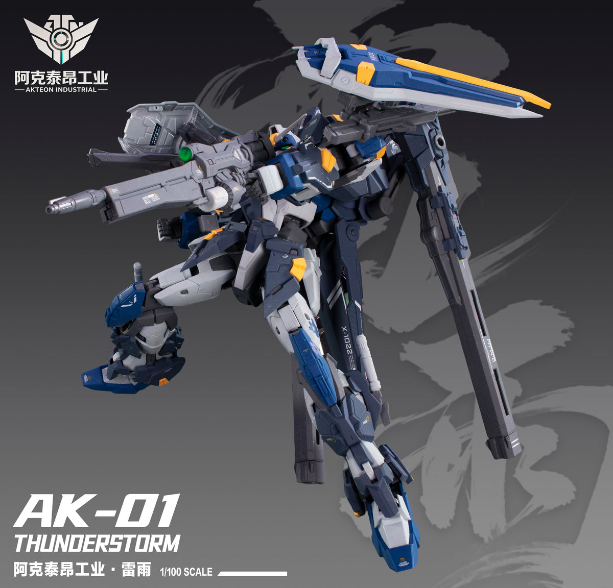 Akteon Industrial Blu Duel Model Kit