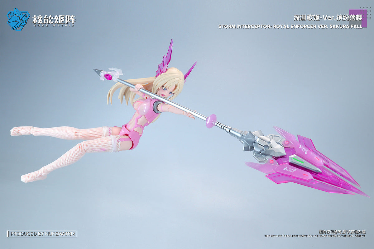 Cyber Forest Fantasy Girls Tanya Charybdis S.I.R.E.N. (Sakura Fall Ver.) 1/12 Scale Model Kit