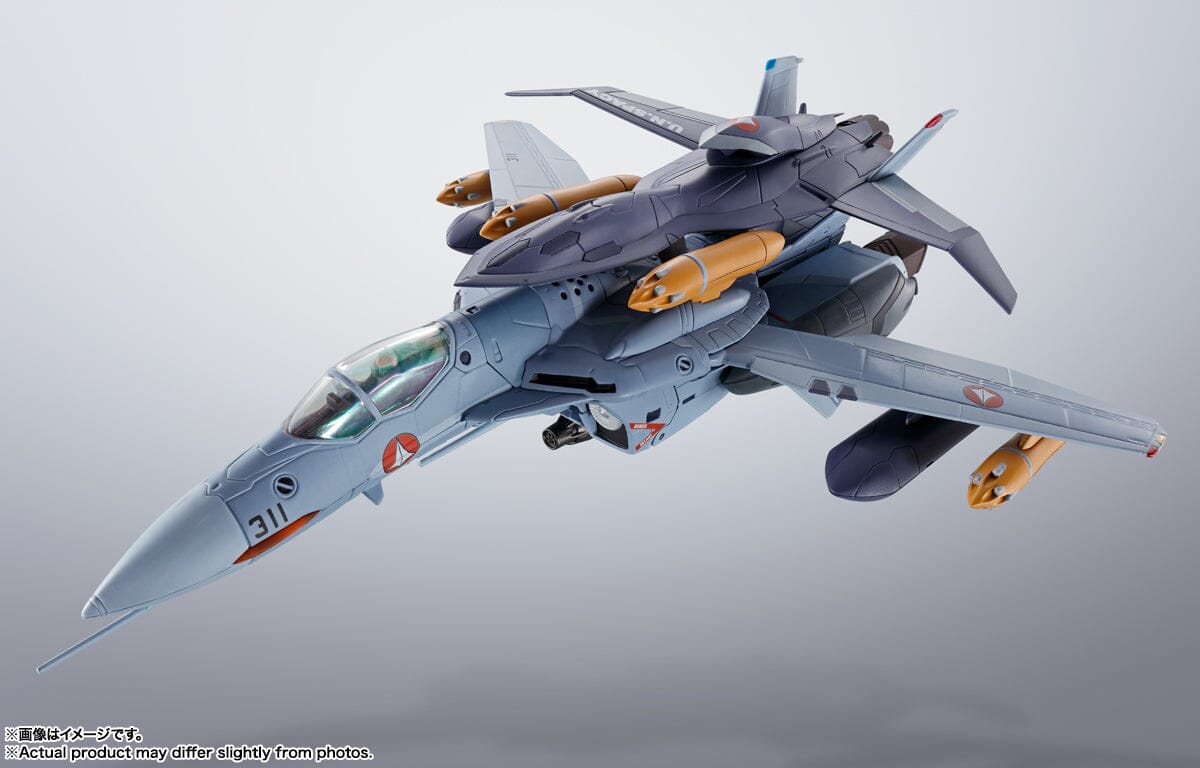 Macross Zero Hi-Metal R VF-0A Phoenix (Shin Kudo Use) + QF-2200D-B Ghost