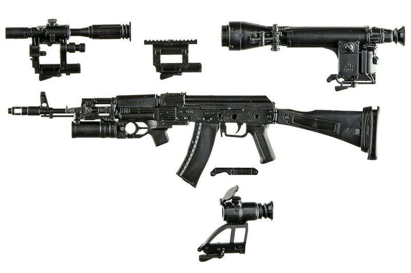 Little Armory LA117 AK74M&GP25 Type 1/12 Scale Accessory Set