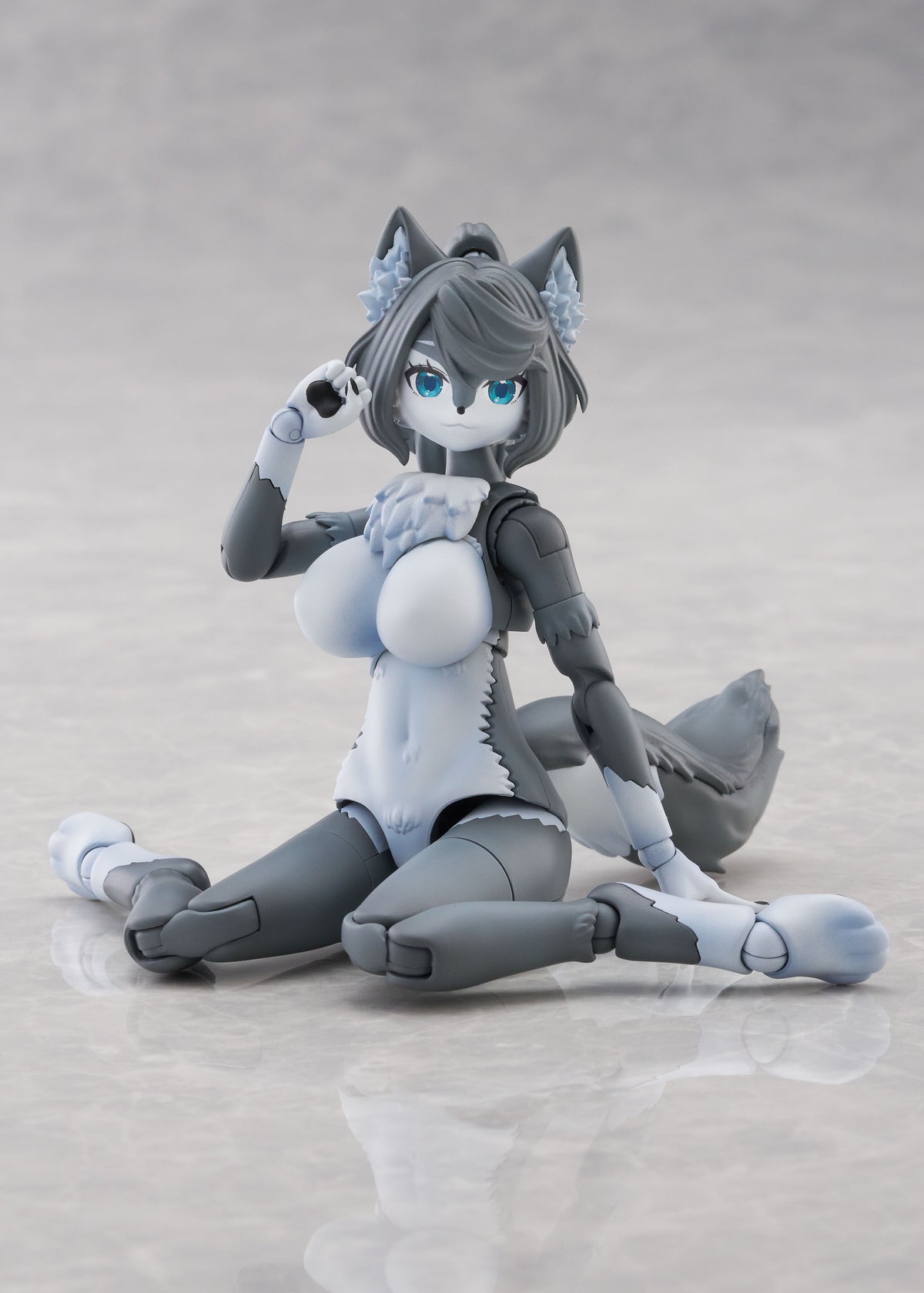 Aoshima KEMOPLA #KP-03R Gray Wolf