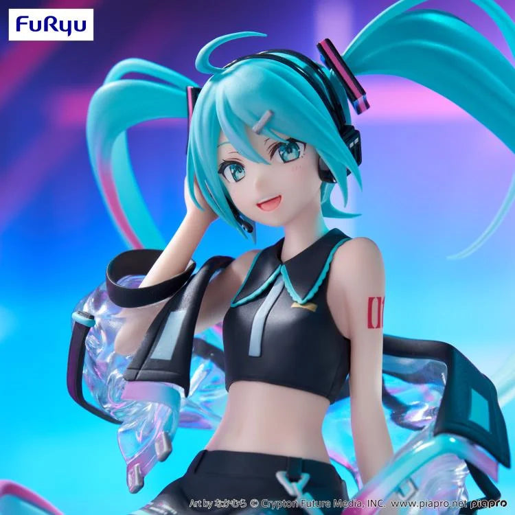 Vocaloid Neon Cyber Hatsune Miku Noodle Stopper Figure