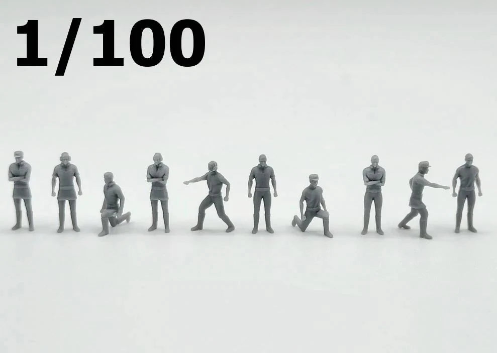 Project V Hobby Zeon Hangar Crew 1/100 Resin Kit