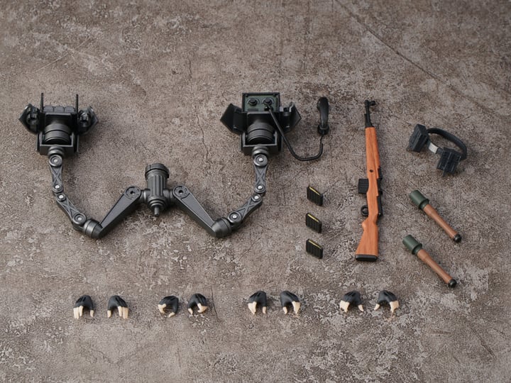 RA-03 Panzer Bunny Anneliese 1/12 Scale Optional Armament Parts Set