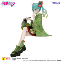 Vocaloid Hatsune Miku (Flower Fairy Winter Cherry Green Color Ver.) Noodle Stopper Figure