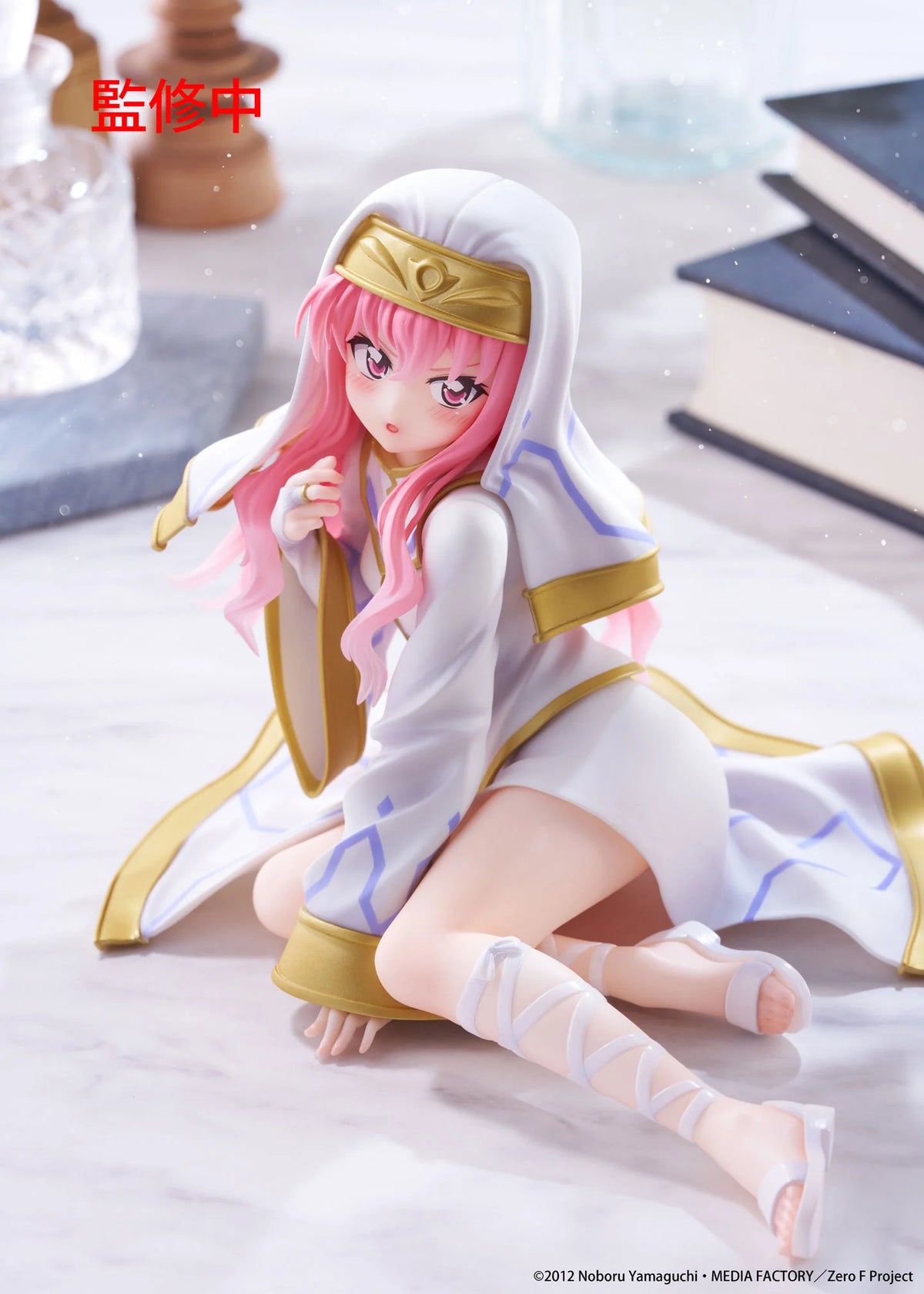 The Familiar of Zero Desktop Cute Louise (Miko Outfit Ver.) Figure