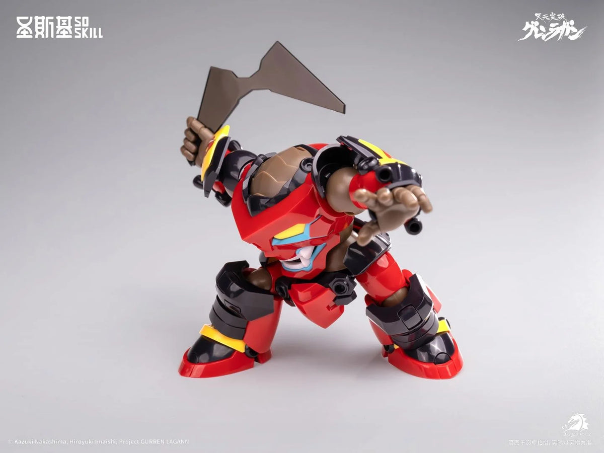Tengen Toppa Gurren Lagann SSK-TTGL-01 Gurren Lagann (Chibi Ver.) 1/12 Scale Model Kit