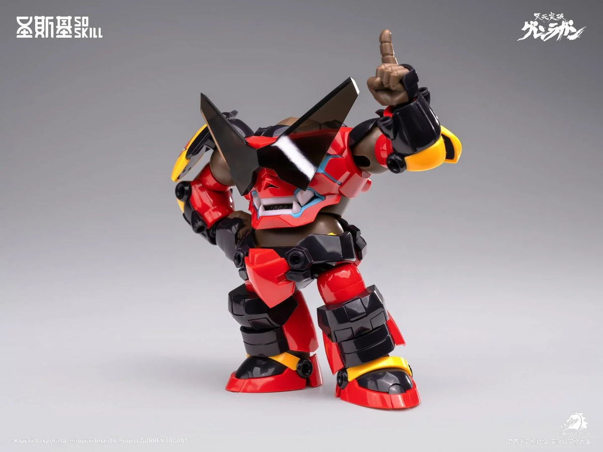 Tengen Toppa Gurren Lagann SSK-TTGL-01 Gurren Lagann (Chibi Ver.) 1/12 Scale Model Kit