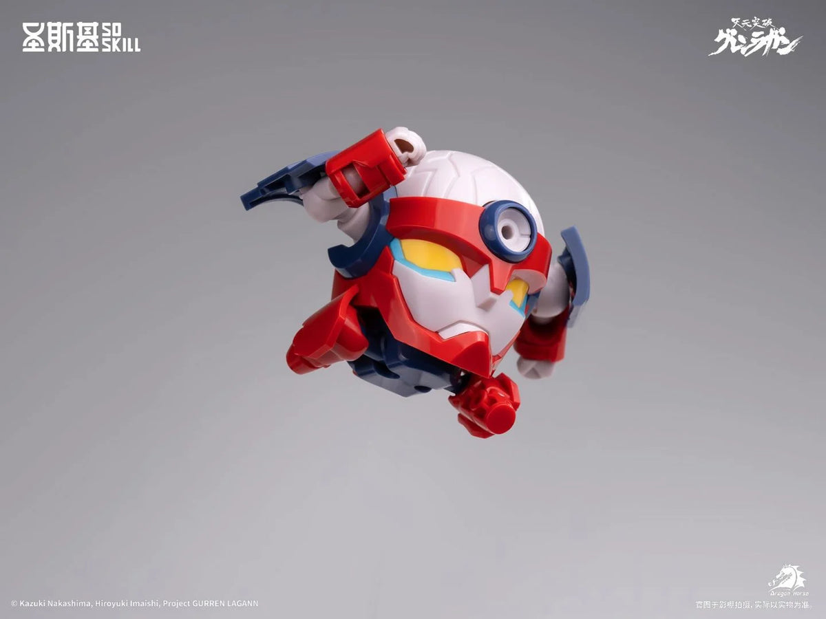 Tengen Toppa Gurren Lagann SSK-TTGL-01 Gurren Lagann (Chibi Ver.) 1/12 Scale Model Kit