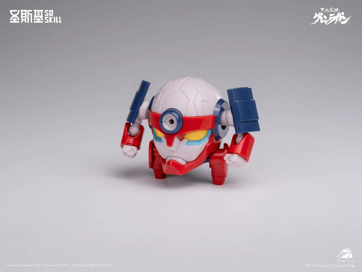 Tengen Toppa Gurren Lagann SSK-TTGL-01 Gurren Lagann (Chibi Ver.) 1/12 Scale Model Kit