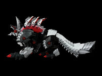 Zoids x Monster Hunter Synergenex Wild Liger Stygian Zinogre Model Kit