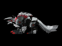 Zoids x Monster Hunter Synergenex Wild Liger Stygian Zinogre Model Kit