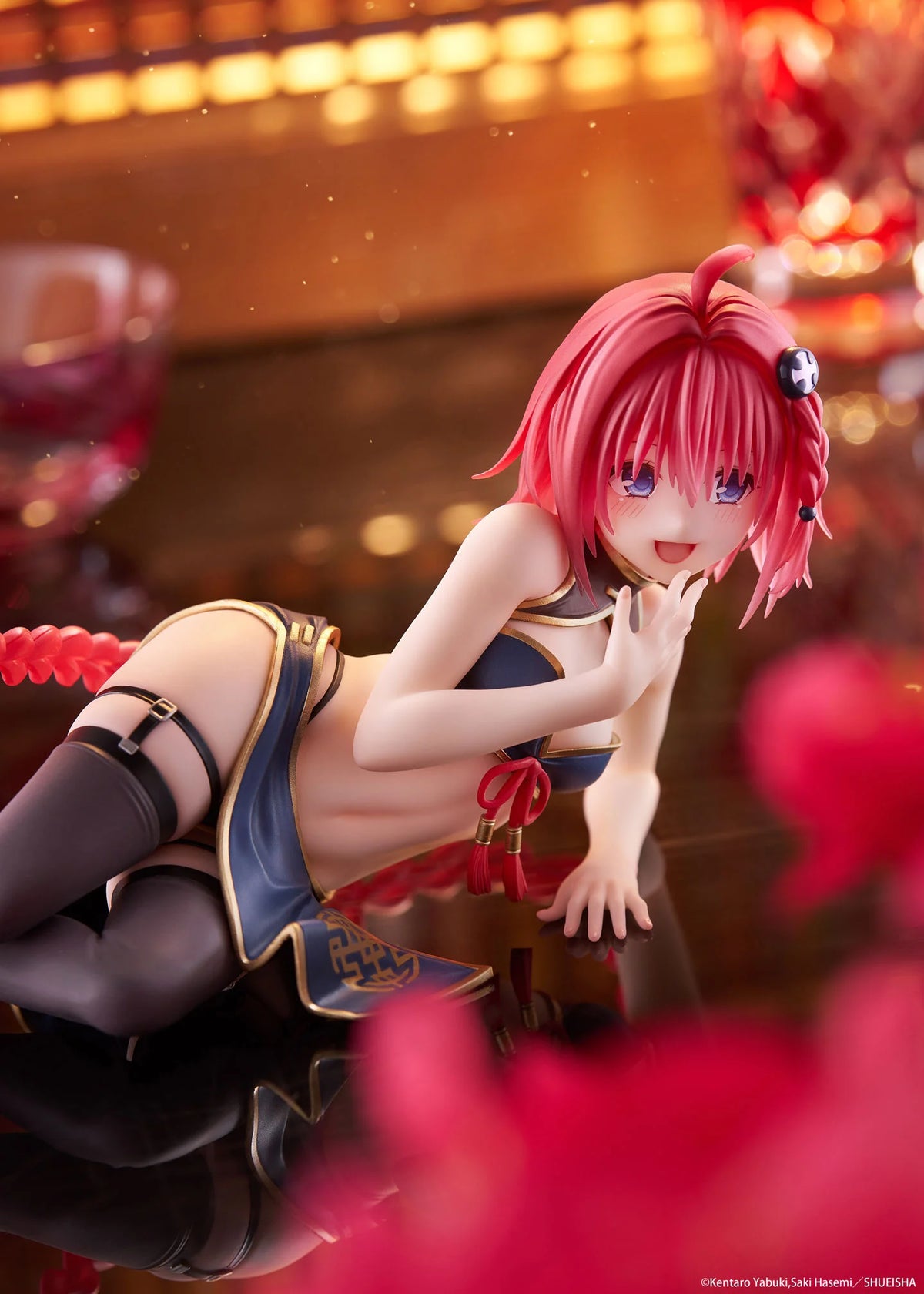 To Love-Ru Darkness Desktop Cute Mea Kurosaki (Chinese Dress Ver.) Figure