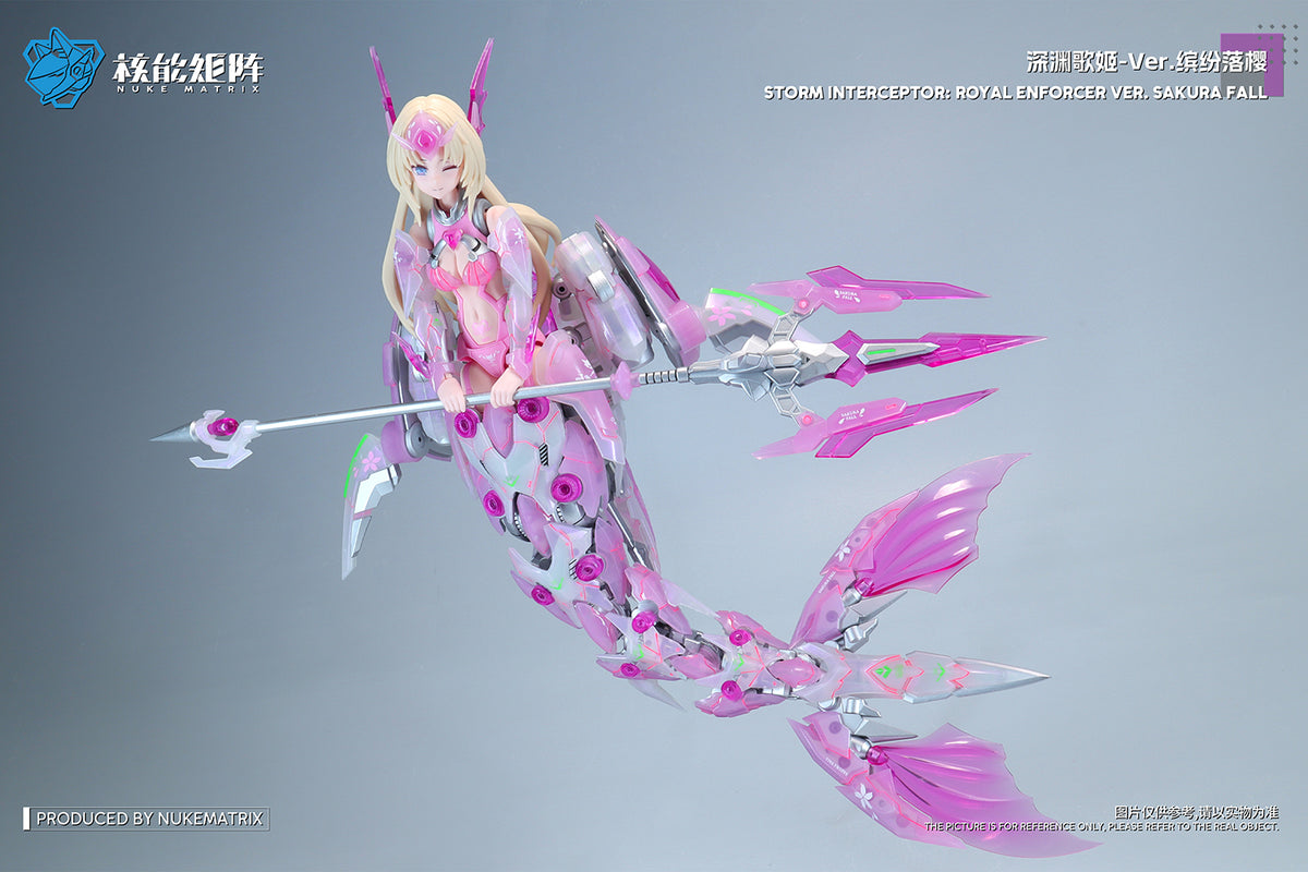 Cyber Forest Fantasy Girls Tanya Charybdis S.I.R.E.N. (Sakura Fall Ver.) 1/12 Scale Model Kit