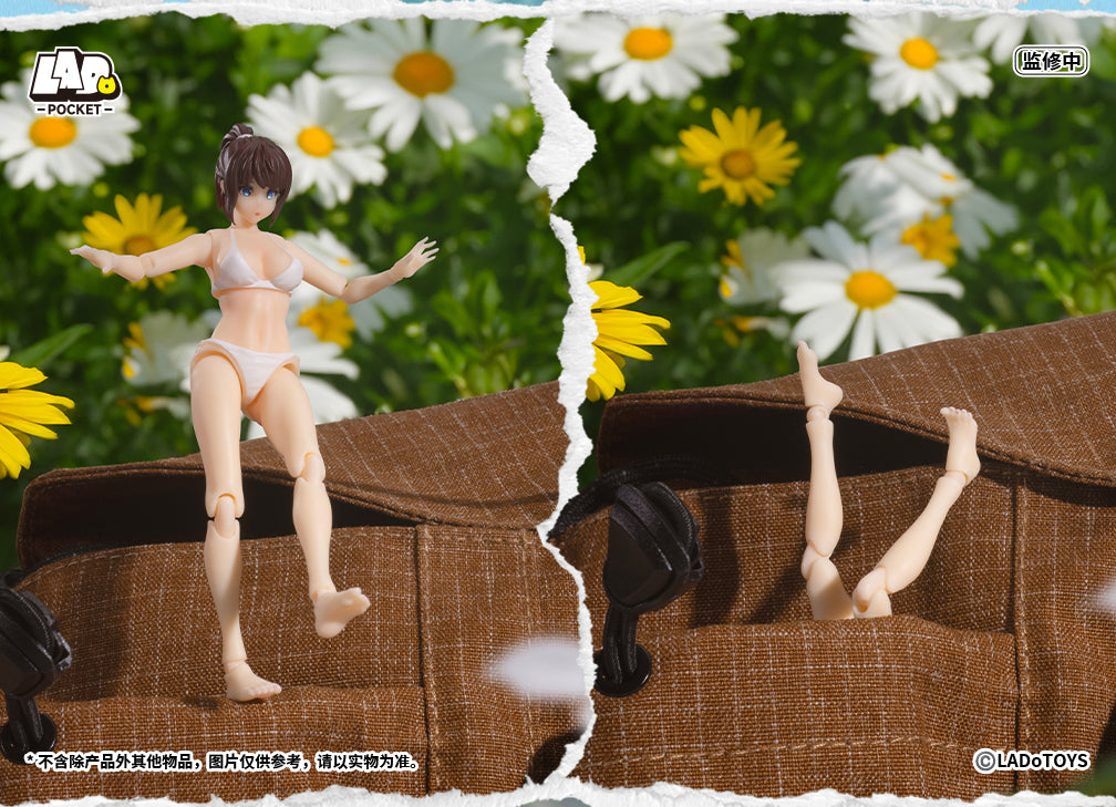Pocket Girl PG-01 Swimsuit Girl Action Figure