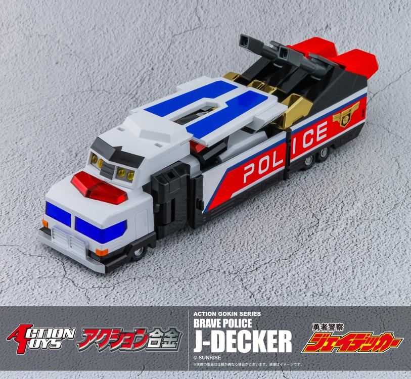 Brave Police J-Decker Action Gokin Series J-Decker Action Figure