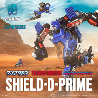 Transformers x Zoids X Diaclone Synergenex Series Shield-D-Prime Action Figure