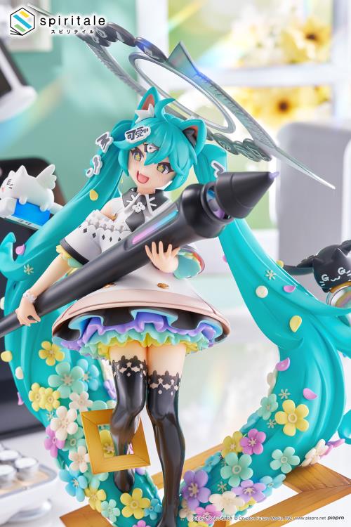 Hatsune Miku x Naoki Saito Spiritale My Figure Making! (The Painter Ver.) 1/7 Scale Figure