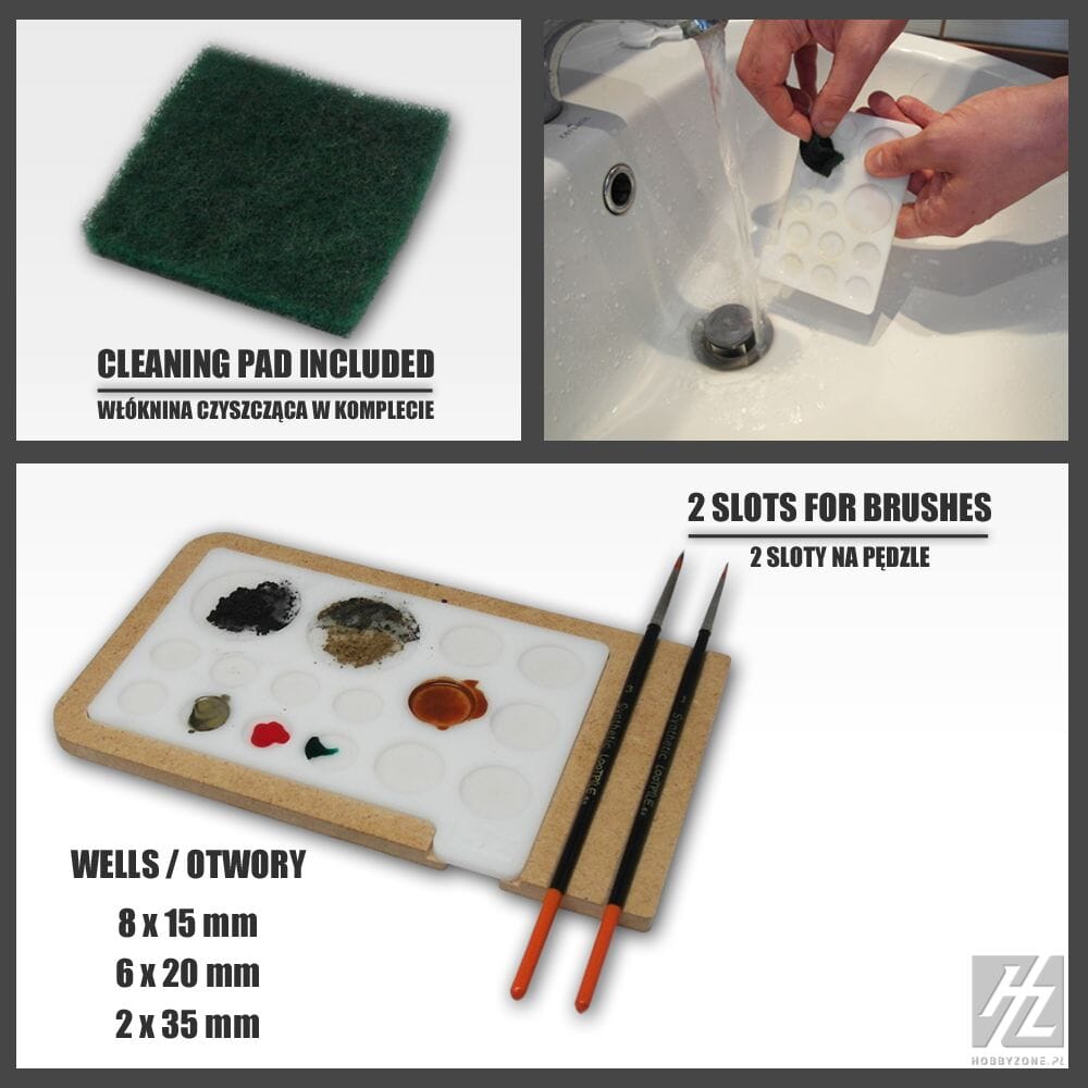 PM1 Acrylic Painting Palette