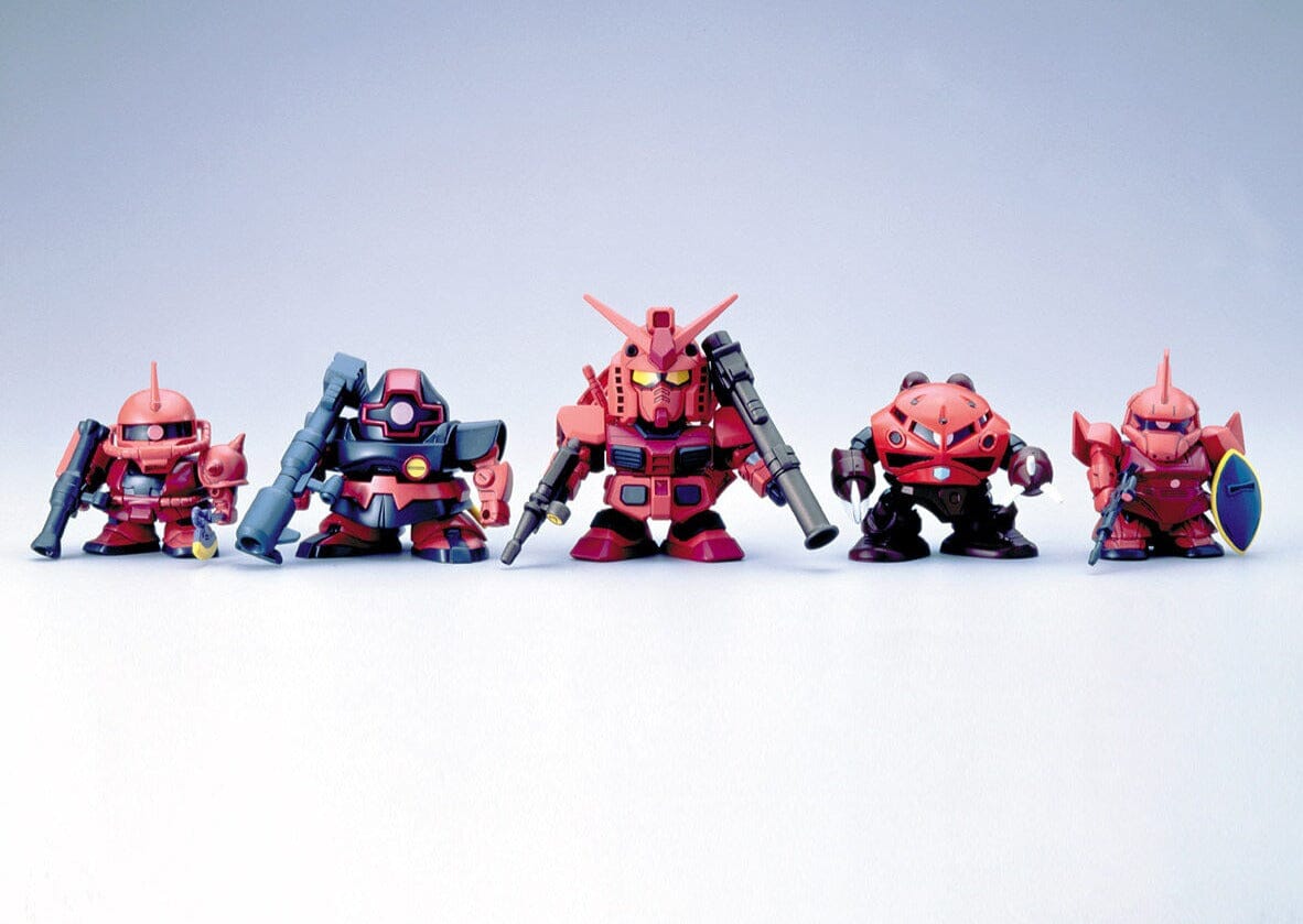 Costom Ms Model Kit SD Gundam G Generation-F Char's Custom MS Collection – USA Gundam Store