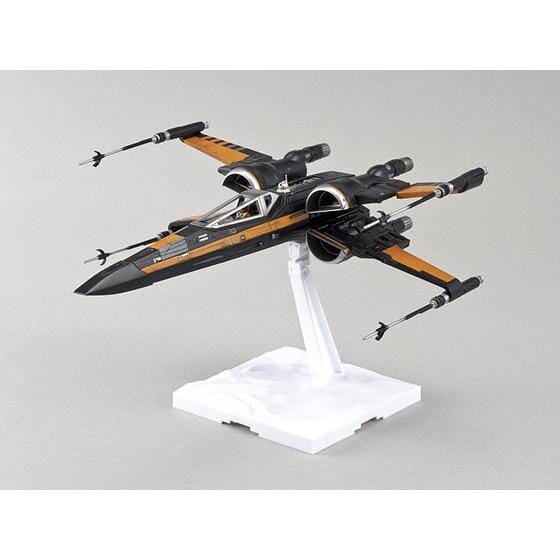 Revell Poe's X-Wing Fighter Model Kit – Star Wars Episode VII Snap-Tite Building Set With Display Stand