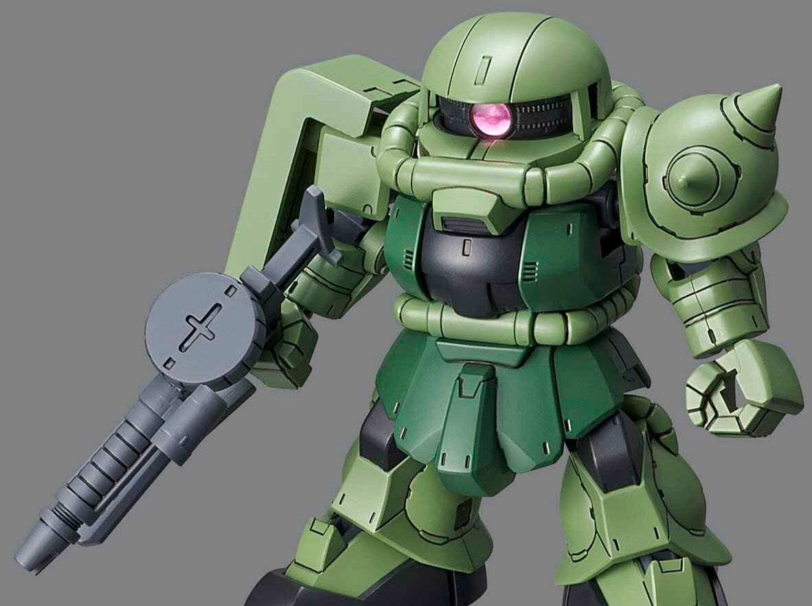 Mobile Suit Gundam SDCS #4 Zaku II Model Kit