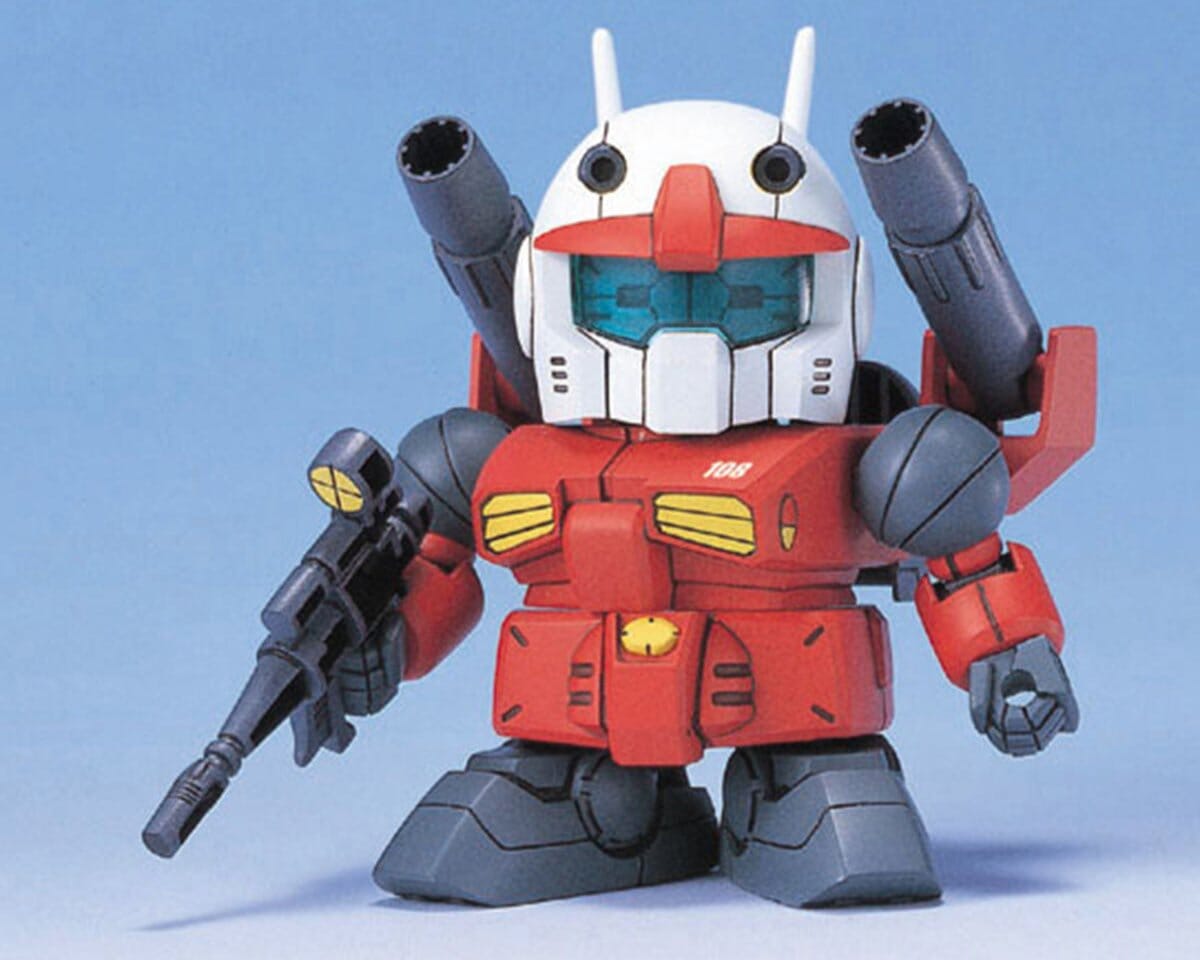 Gundam BB Senshi #225 RX-77-2 Guncannon Model Kit