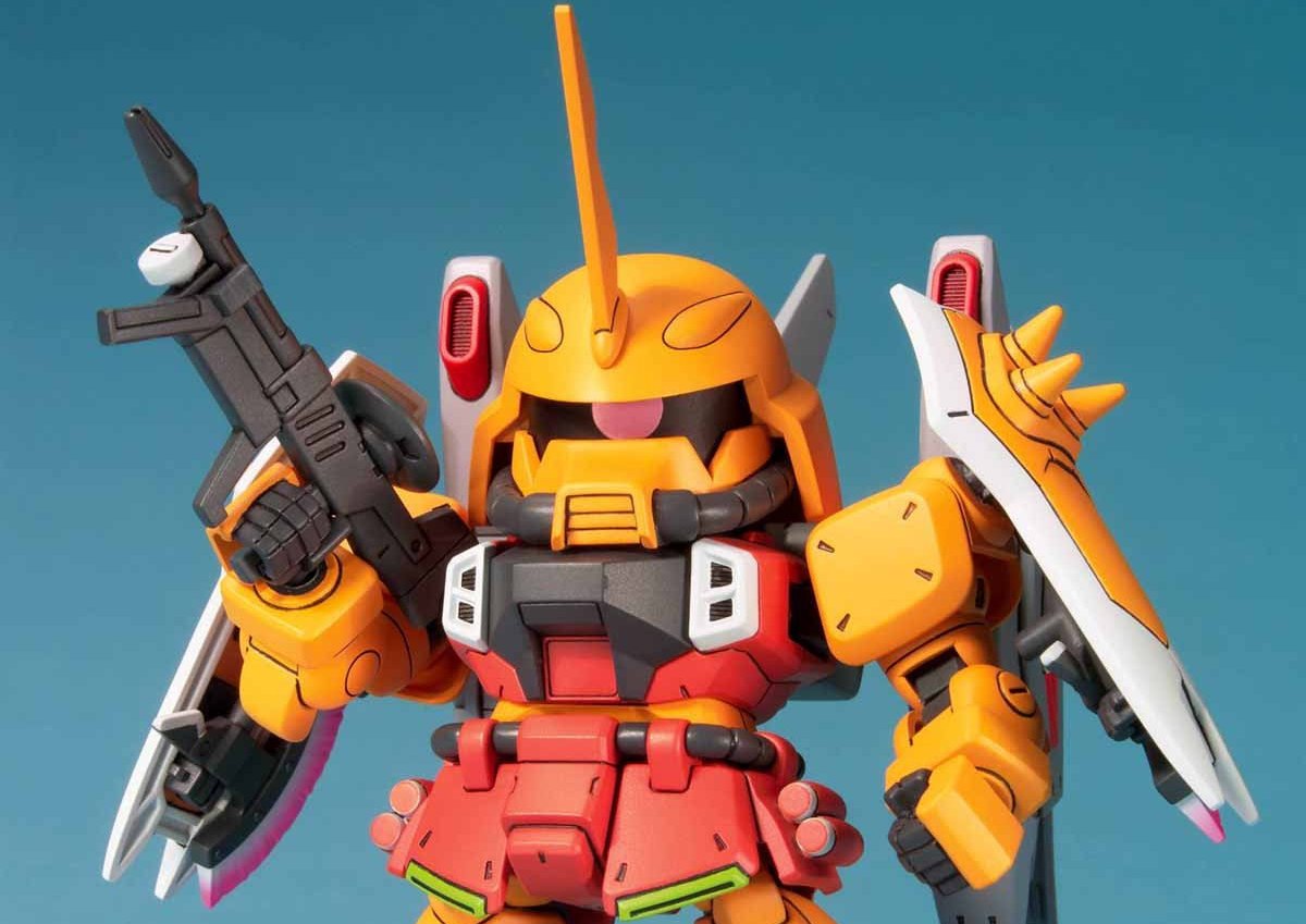 Gundam BB Senshi #298 Blaze Zaku Phantom (Heine Westenfluss Custom) Model Kit