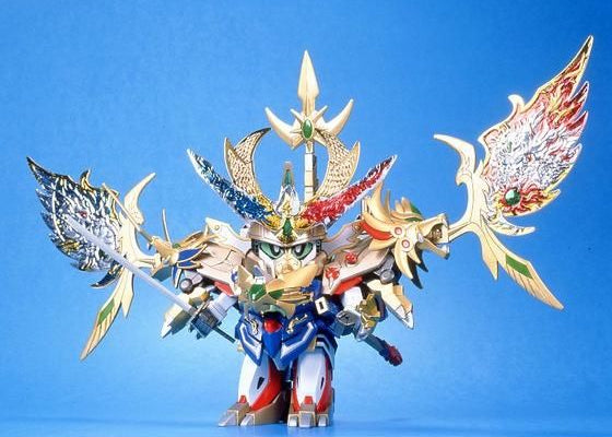 Gundam BB Senshi #167 Kishin Daishougun Shiryuuou Kirahagane Gokusai Model Kit