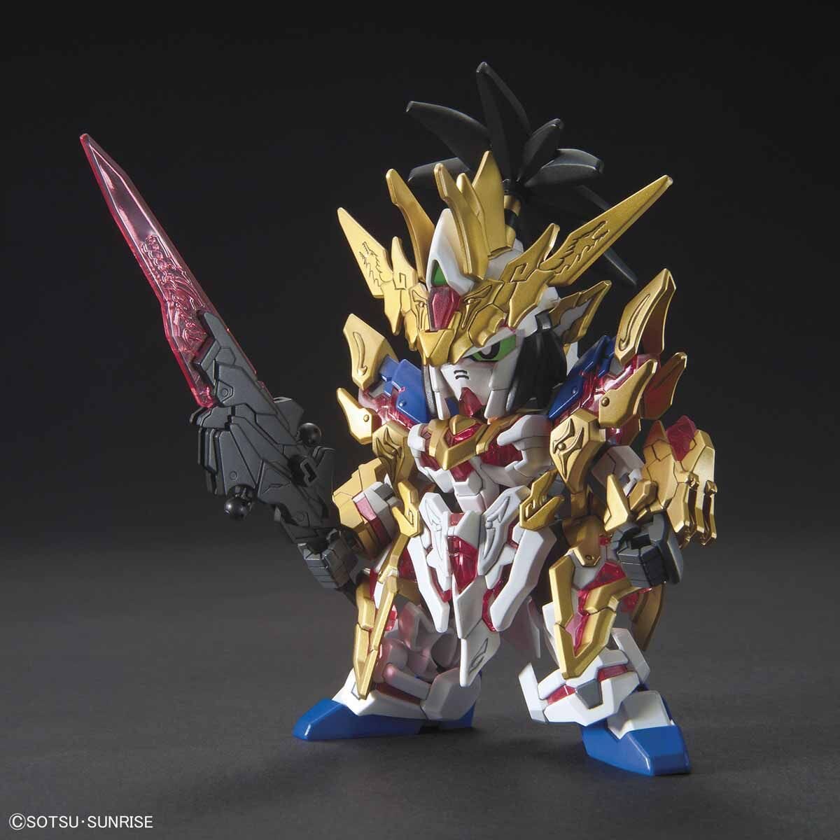 Gundam SD Sangoku Soketsuden #01 Liu Bei Unicorn Gundam Model Kit