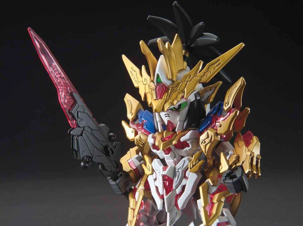 Gundam SD Sangoku Soketsuden #01 Liu Bei Unicorn Gundam Model Kit
