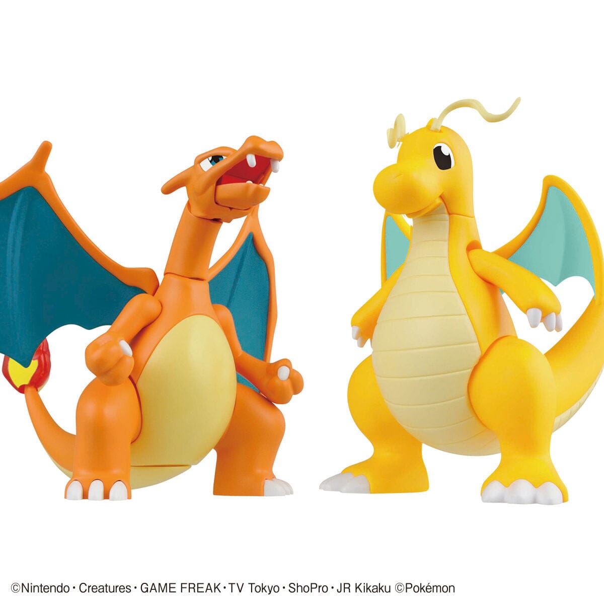 Pokemon Select Series 43 Charizard & Dragonite Model Kit Set