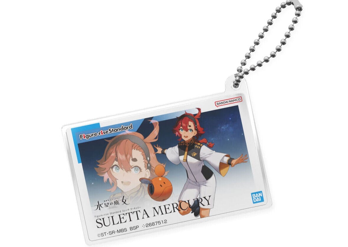Gunpla Package Art Acrylic Ball Chain Mobile Suit Gundam The Witch From Mercury Suletta Mercury