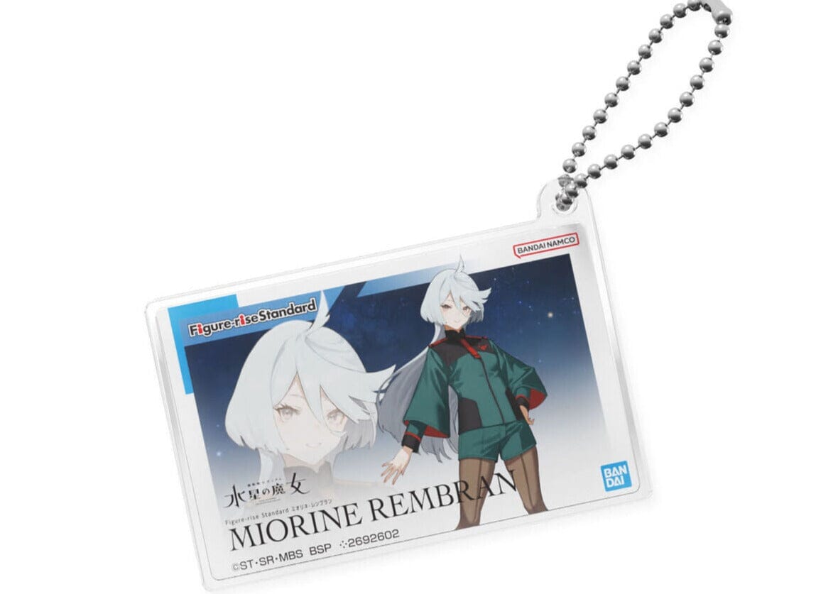 Gunpla Package Art Acrylic Ball Chain Mobile Suit Gundam The Witch From Mercury Miorine Rembran