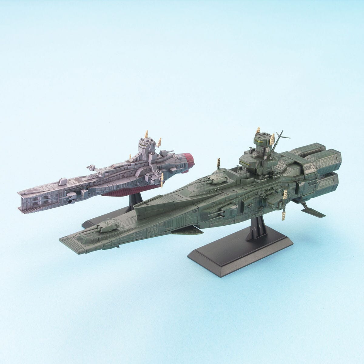 Mobile Suit Gundam EX Model #23 Salamis & Magellan-class 1/1700 Scale Model Kit Set