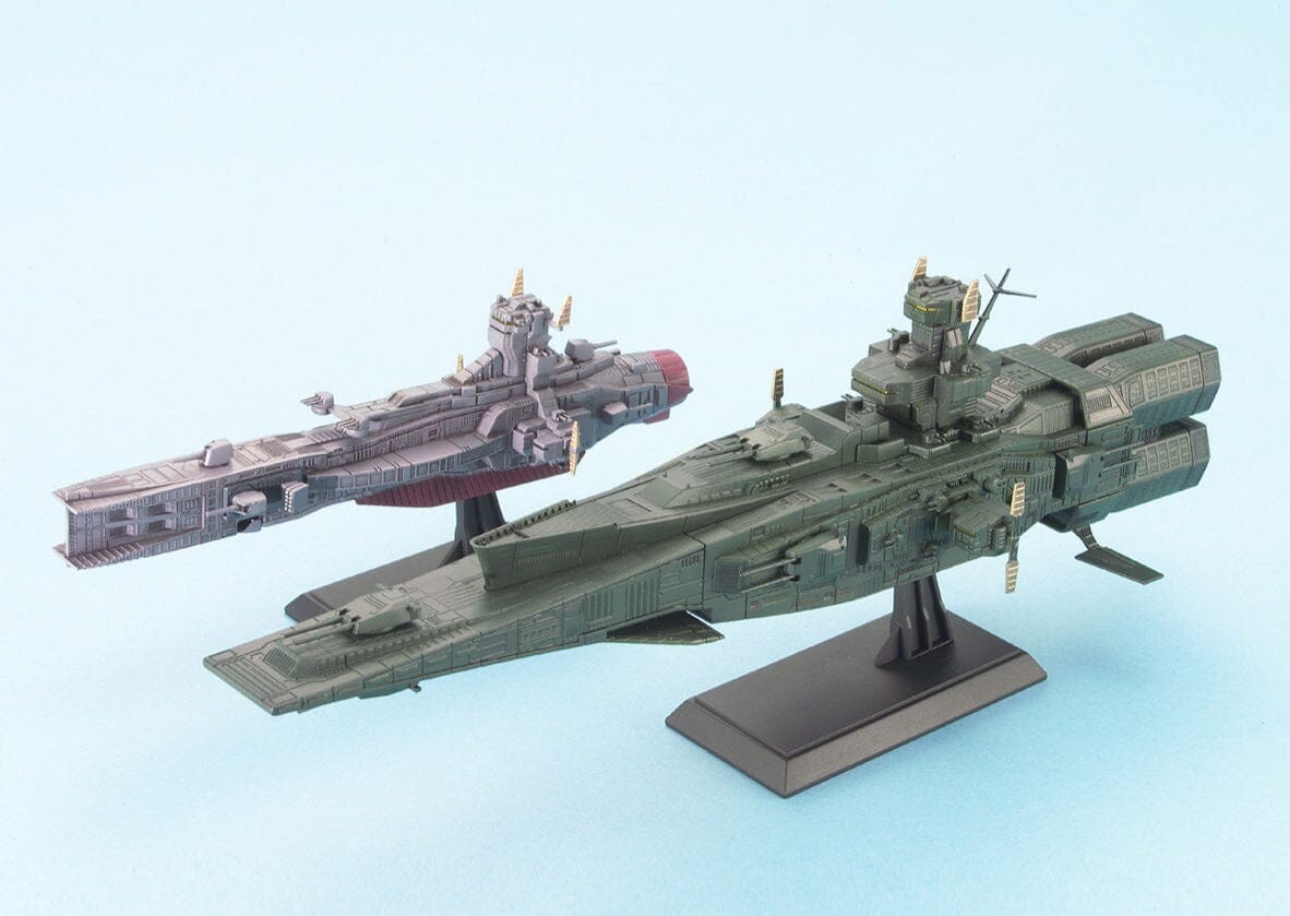 Mobile Suit Gundam EX Model #23 Salamis & Magellan-class 1/1700 Scale Model Kit Set