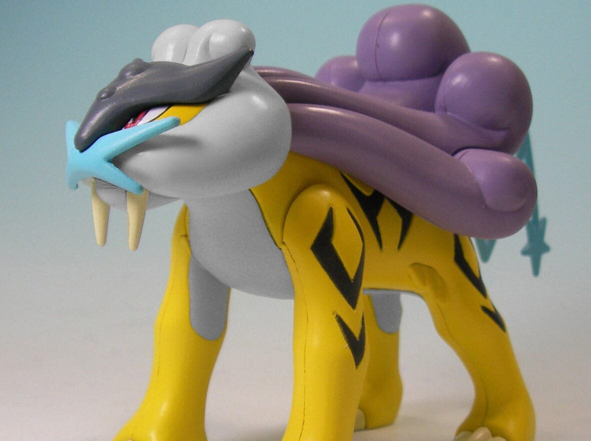 Pokemon Select Series 10 Raikou Model Kit