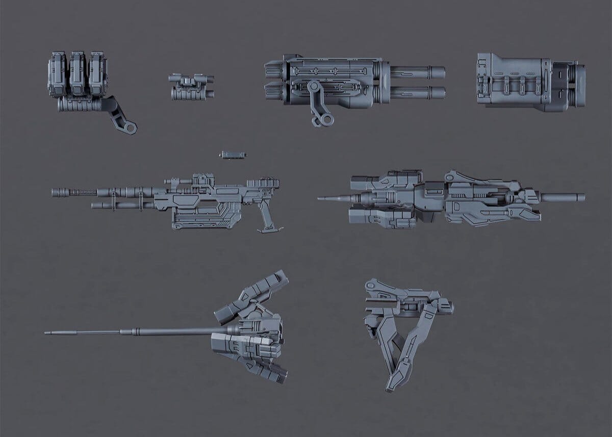 Armored Core VI Fires of Rubicon 30 Minutes Missions Weapon Set 02 Accessory Set
