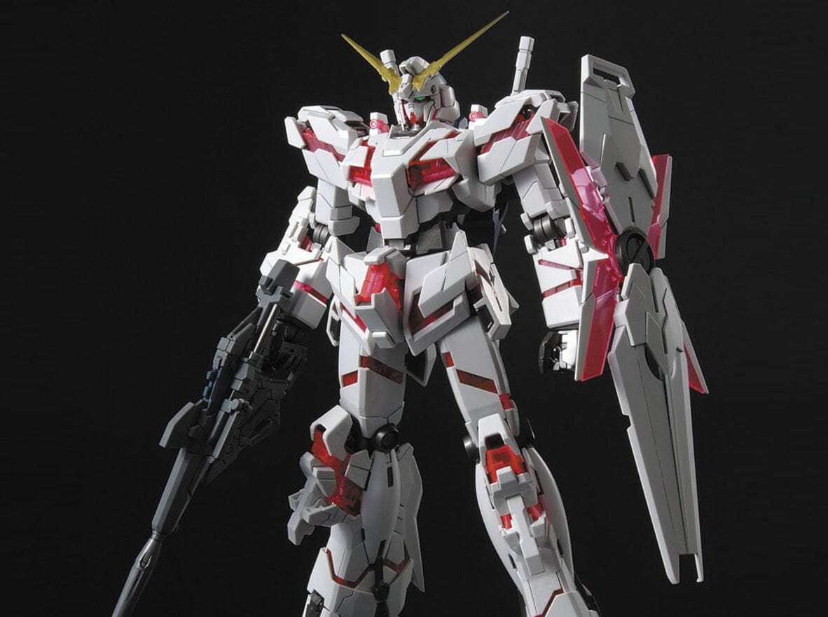 MG 1/100 MG Unicorn Gundam HD Color + MS Cage - USA Gundam Store