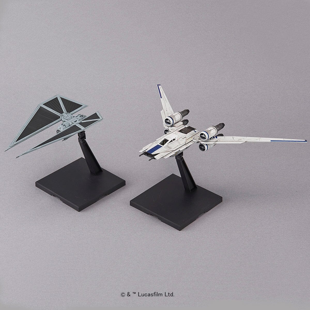 Rogue One A Star Wars Story U-Wing Fighter & TIE Striker 1/144 Scale Model Kit