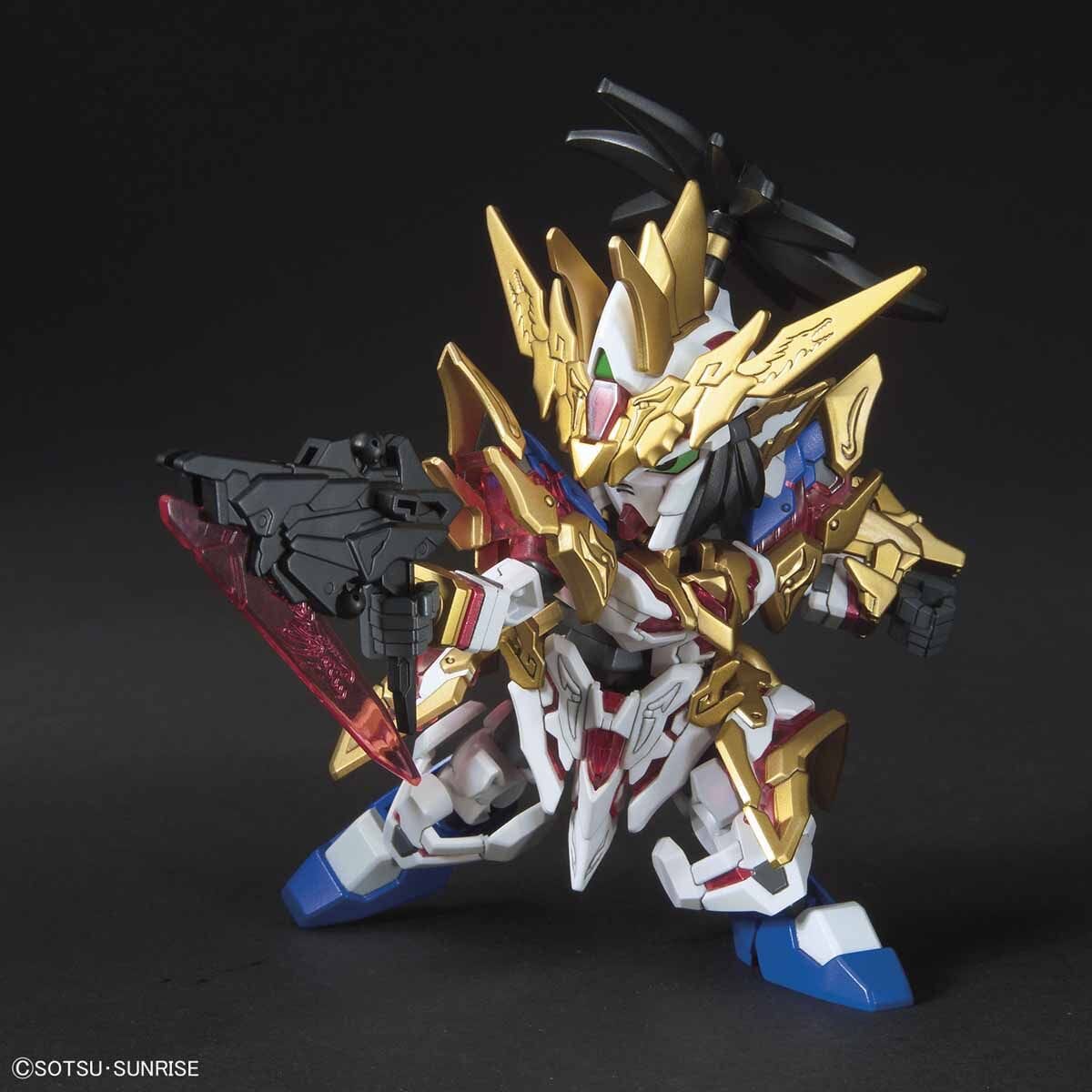 Gundam SD Sangoku Soketsuden #01 Liu Bei Unicorn Gundam Model Kit