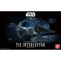 Star Wars TIE Interceptor (Return of the Jedi) 1/72 Scale Model Kit