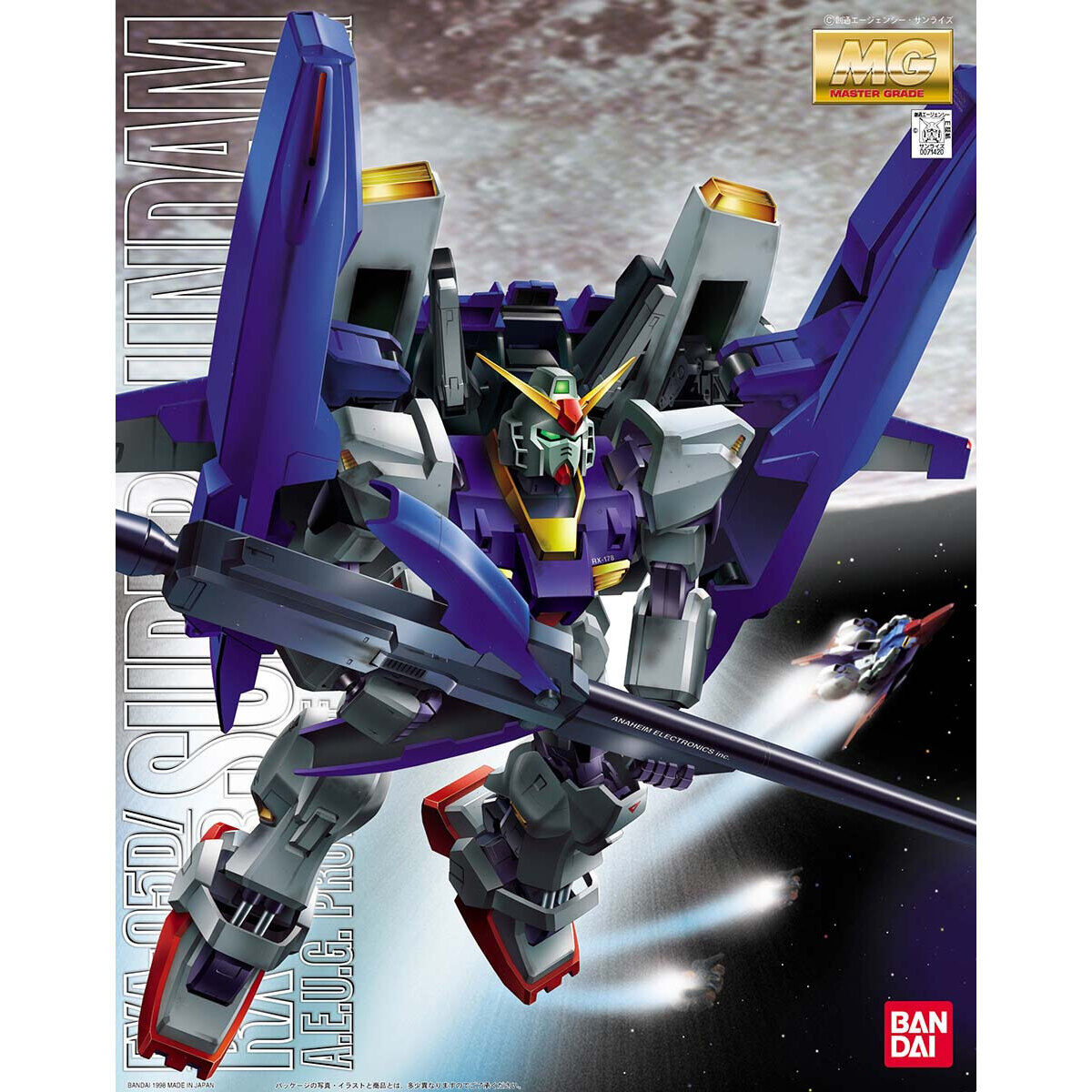 MG 1/100 (エゥーゴ)支援戦闘装備型 FXA-05D/RX‐178 MG 1/100 FXA-05D Super Gundam – USA Gundam Store