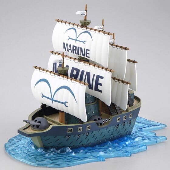 One Piece Grand Ship Collection Marine Ship Model Kit