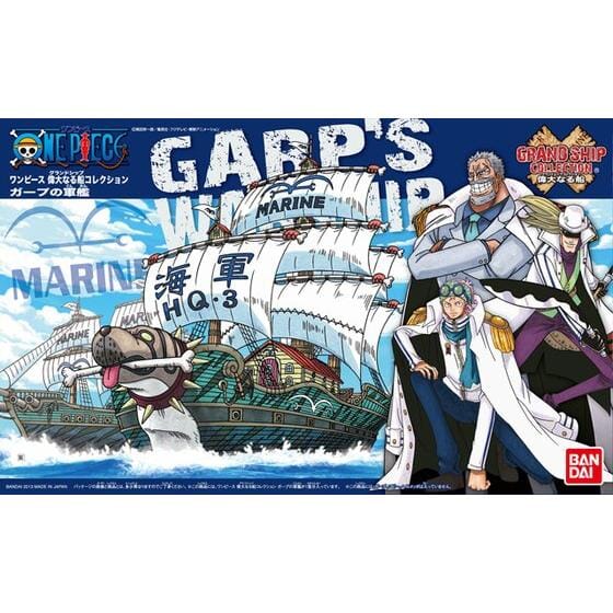 One Piece Grand Ship Collection Garp's Warship Model Kit