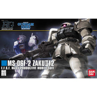 HGUC 1/144 #107 MS-06F-2 Zaku II F2 (EFSF Ver.)