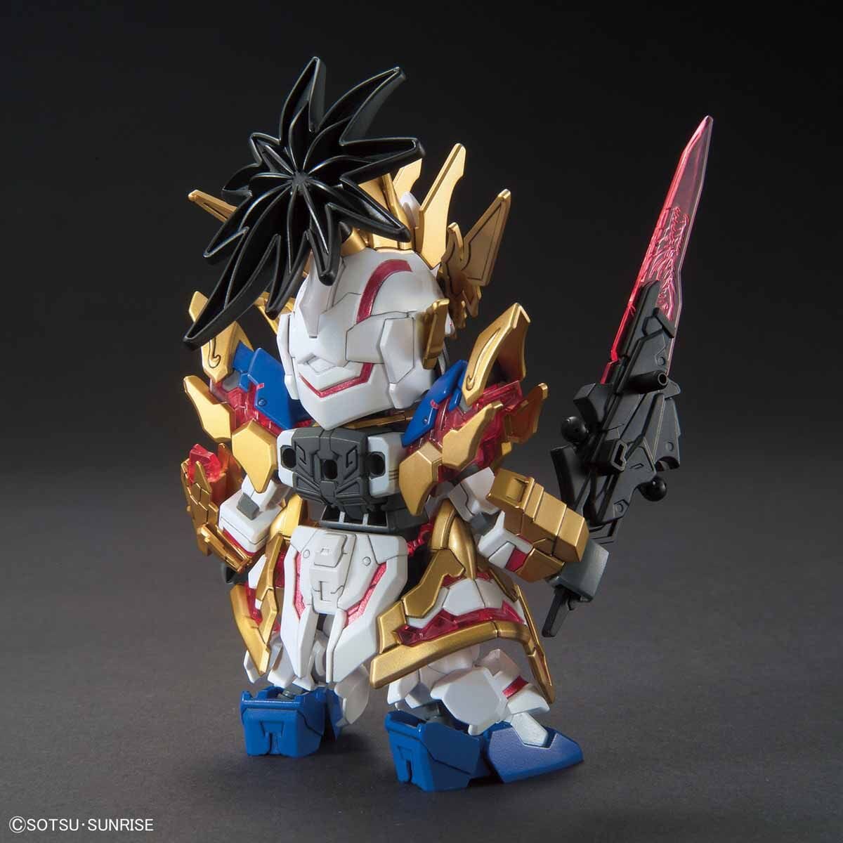 Gundam SD Sangoku Soketsuden #01 Liu Bei Unicorn Gundam Model Kit
